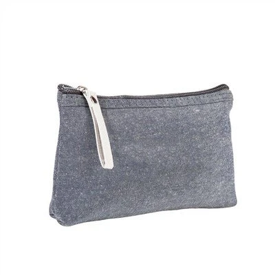 Tas Ritsleting Kanvas Ritsleting