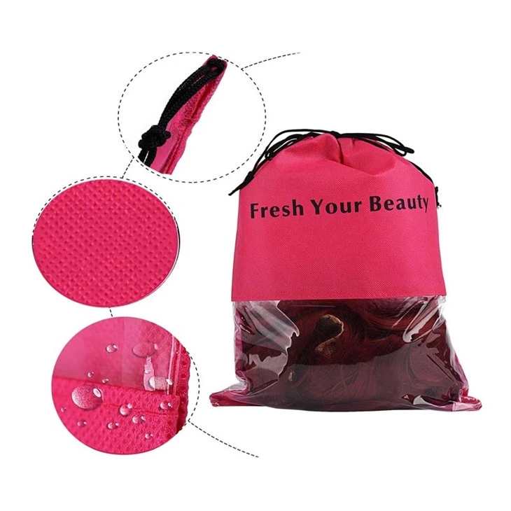 Custom Drawstring Wig Bags Organizer high quality