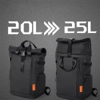 Tas Komputer Perkotaan Fashion Roll Top Untuk Bersepeda