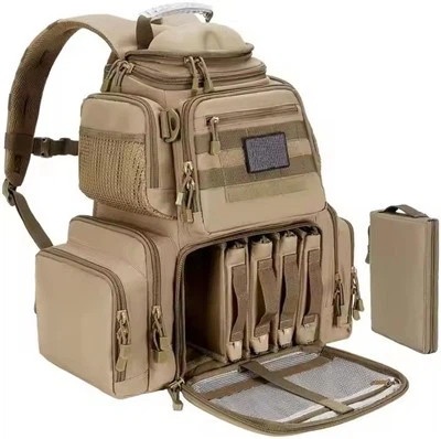 Tas Pancing Hiking Luar Ruangan Tackle Backpack Logo Kustom