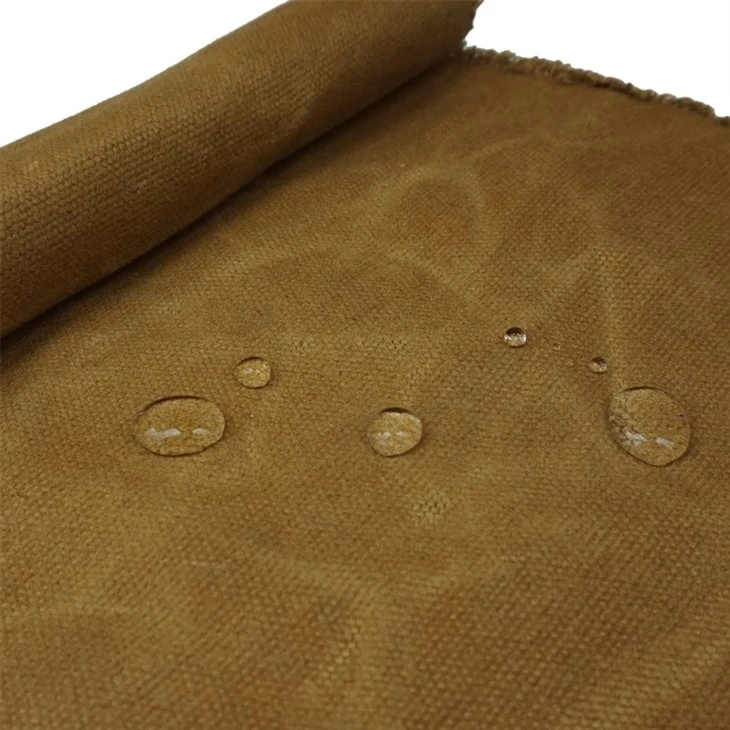 Waterproof Waxed Canvas Zipper Pouch